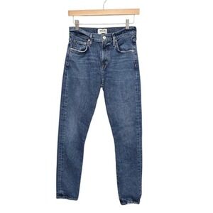 AGOLDE Jeans Womens 25 Blue‎ Denim Tony Mid Rise Straight Made in USA A143-26ES